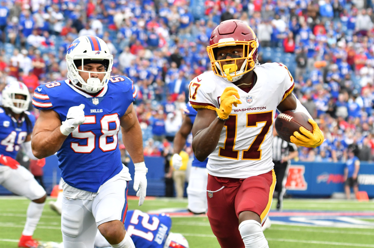 Washington receiver Terry McLaurin against the Buffalo Bills.